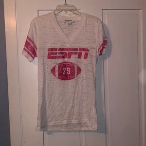ESPN women’s v neck T-shirt never worn